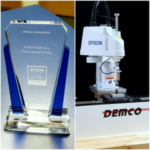 Demco Automation selected as Authorized Epson Robot Integrator